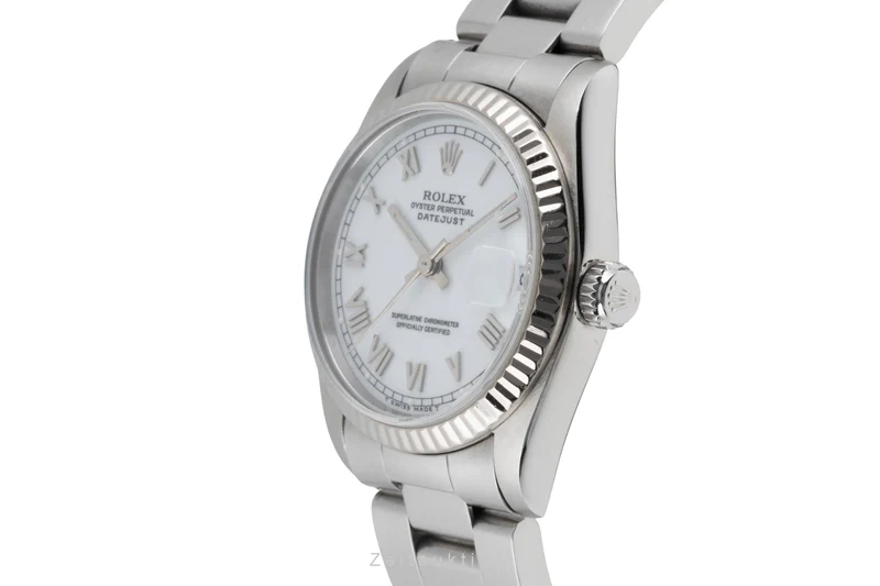Rolex Datejust steel / white gold automatic men's watch 68274 [2506417]