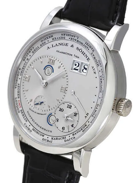 A. Lange & Söhne Lange 1 Zeitzone Platin 116.025