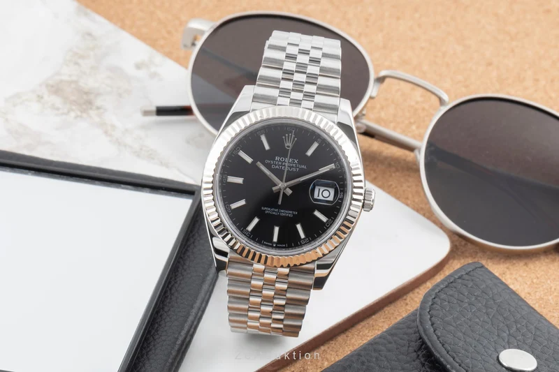 Rolex Datejust steel / white gold automatic men's watch 126334 [2506894]