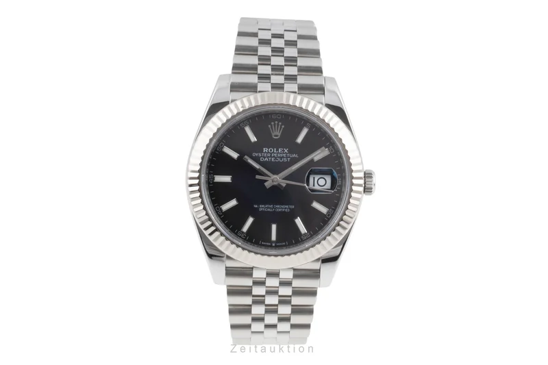 Rolex Datejust steel / white gold automatic men's watch 126334 [2506894]
