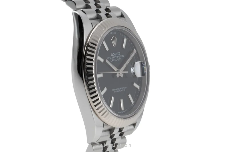 Rolex Datejust steel / white gold automatic men's watch 126334 [2506894]