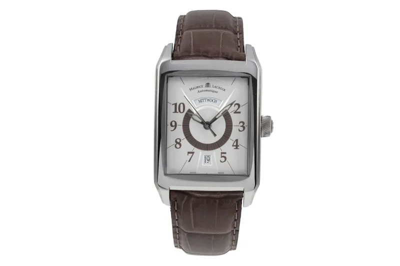 Maurice Lacroix Pontos steel automatic men's watch PT6177-SS001-12G Limited [2506774]