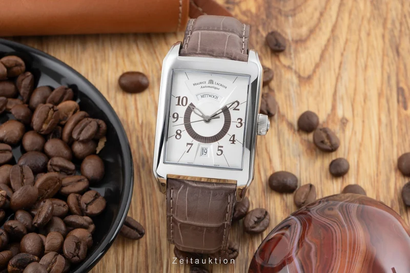 Maurice Lacroix Pontos steel automatic men's watch PT6177-SS001-12G Limited [2506774]
