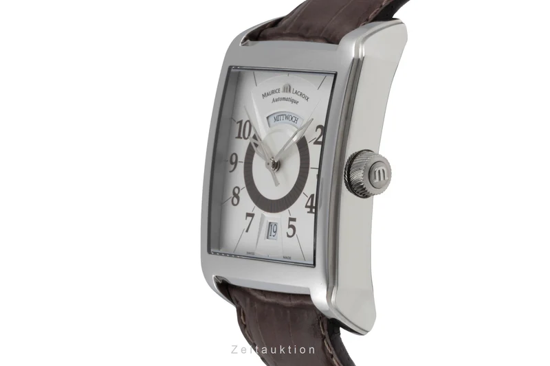 Maurice Lacroix Pontos steel automatic men's watch PT6177-SS001-12G Limited [2506774]
