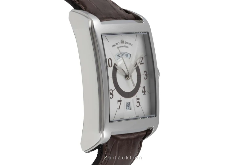 Maurice Lacroix Pontos steel automatic men's watch PT6177-SS001-12G Limited [2506774]