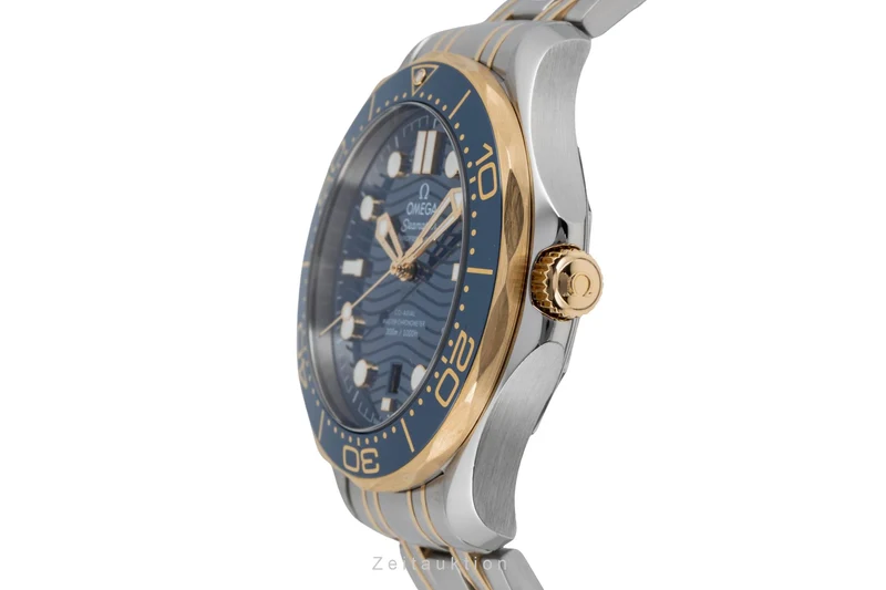 Omega Seamaster steel / gold automatic men's watch 210.20.42.20.03.001 LP: 13800EUR [2506725]