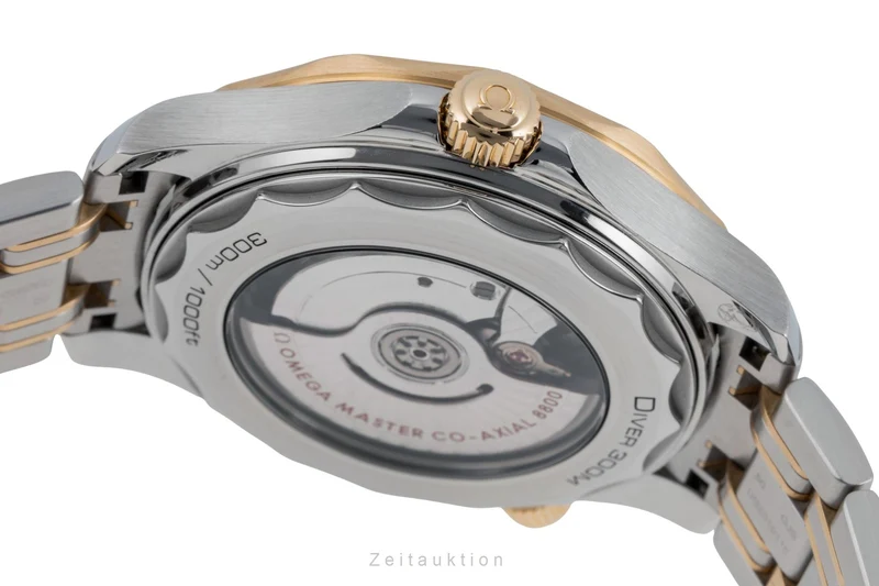 Omega Seamaster steel / gold automatic men's watch 210.20.42.20.03.001 LP: 13800EUR [2506725]