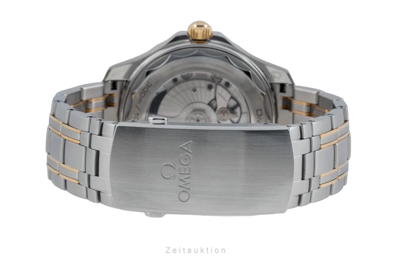 Omega Seamaster steel / gold automatic men's watch 210.20.42.20.03.001 LP: 13800EUR [2506725]