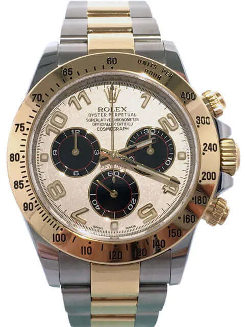 Rolex Daytona Cosmograph 40 Edelstahl Gelbgold 116523 aus 2015