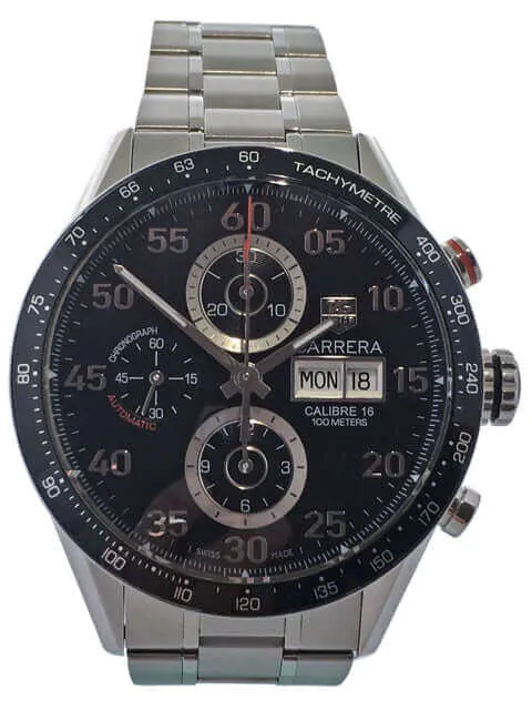 TAG Heuer Carrera Automatik Chronograph CV2A10.BA0796 aus 2011