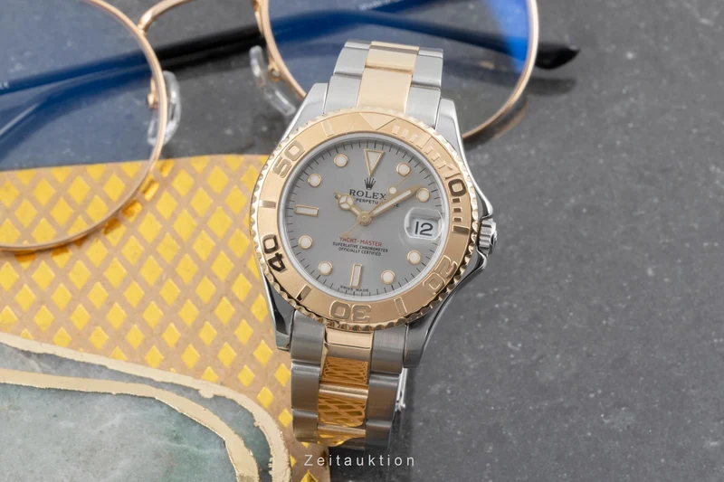 Rolex Yacht-Master steel / gold automatic men's watch 168623 LP: 16000EUR [2506283]