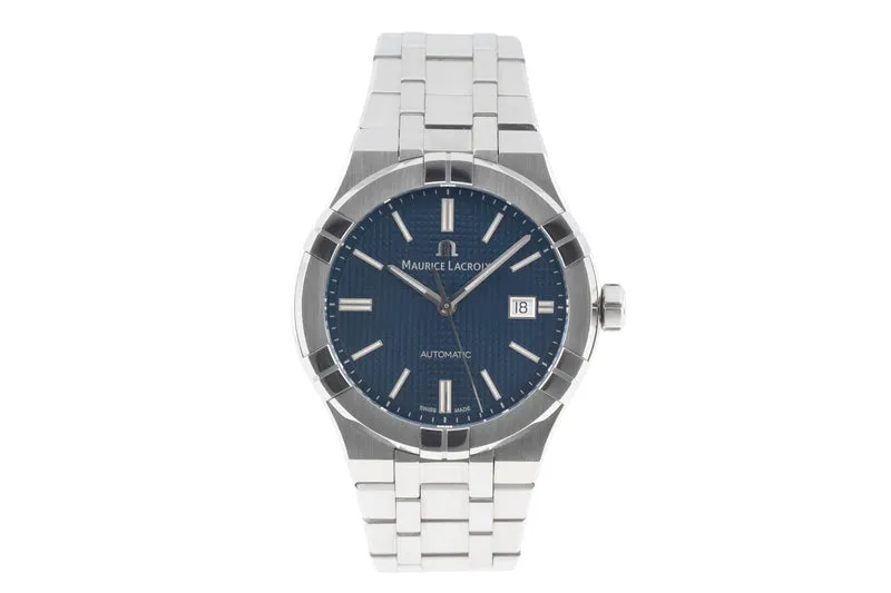 Maurice Lacroix Aikon steel automatic men's watch AI6008-SS002-430 LP: 2250EUR [2506823]