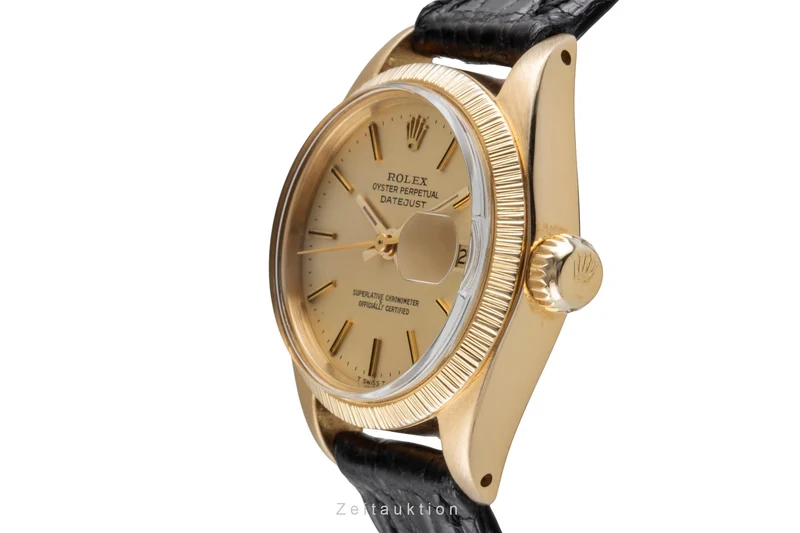 Rolex Lady Datejust 18 ct gold automatic women's watch 6927 Vintage [2506635]