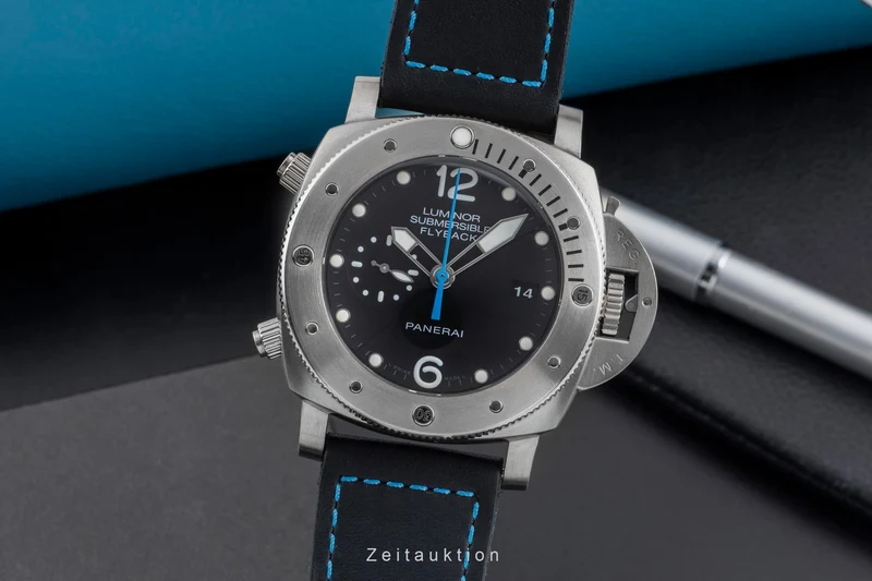 Panerai Submersible chronograph titanium automatic men's watch PAM00614 [2506470]