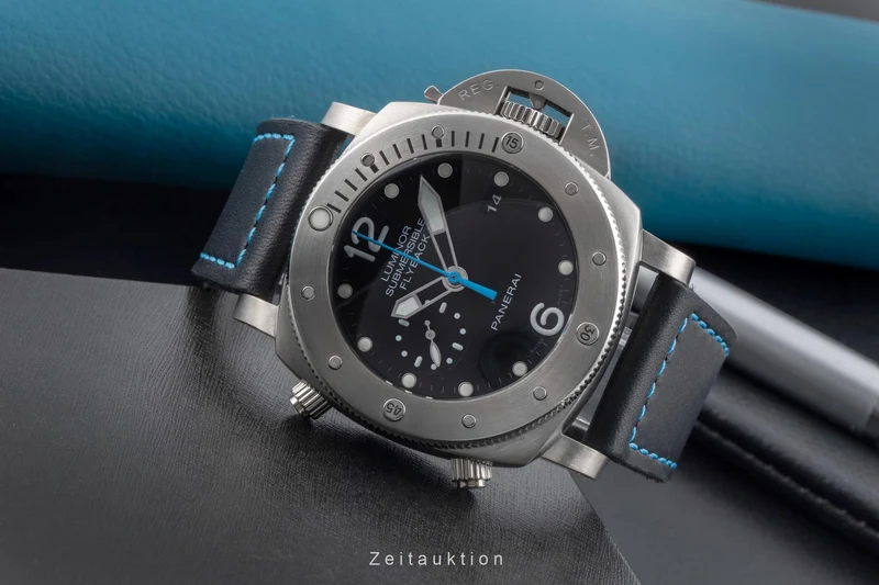 Panerai Submersible chronograph titanium automatic men's watch PAM00614 [2506470]