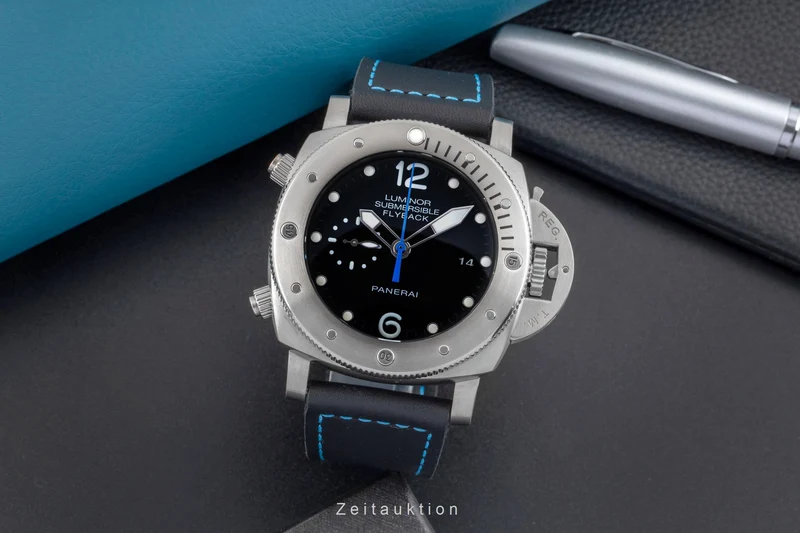 Panerai Submersible chronograph titanium automatic men's watch PAM00614 [2506470]