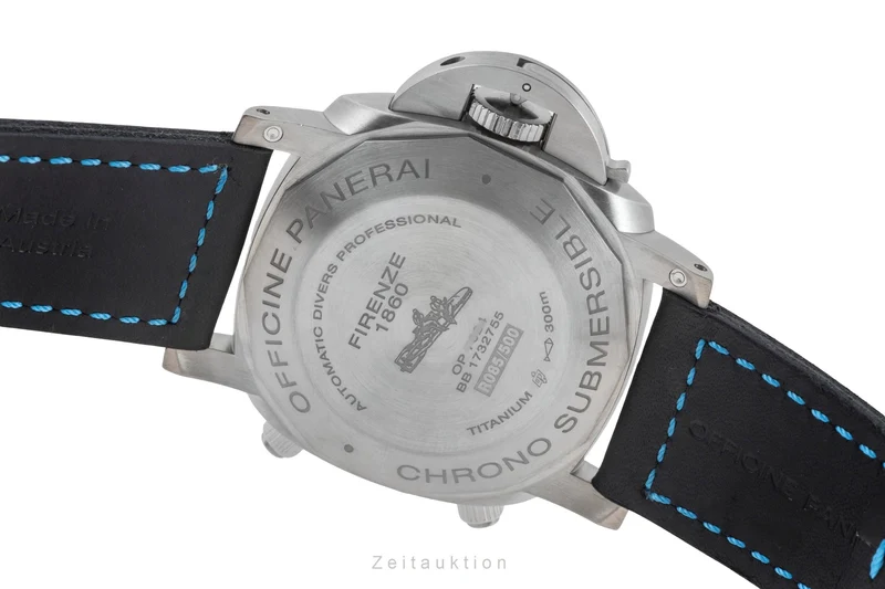 Panerai Submersible chronograph titanium automatic men's watch PAM00614 [2506470]
