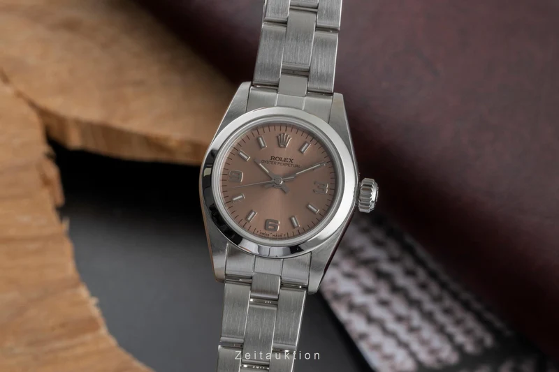 Rolex Oyster Perpetual steel automatic women's watch 67180 [2506154]