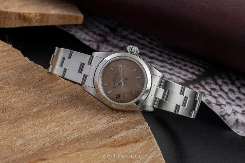 Rolex Oyster Perpetual steel automatic women's watch 67180 [2506154]