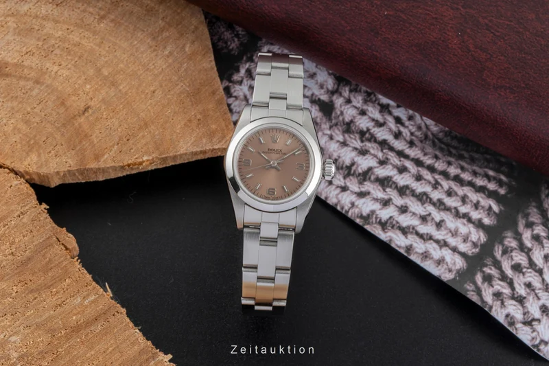 Rolex Oyster Perpetual steel automatic women's watch 67180 [2506154]