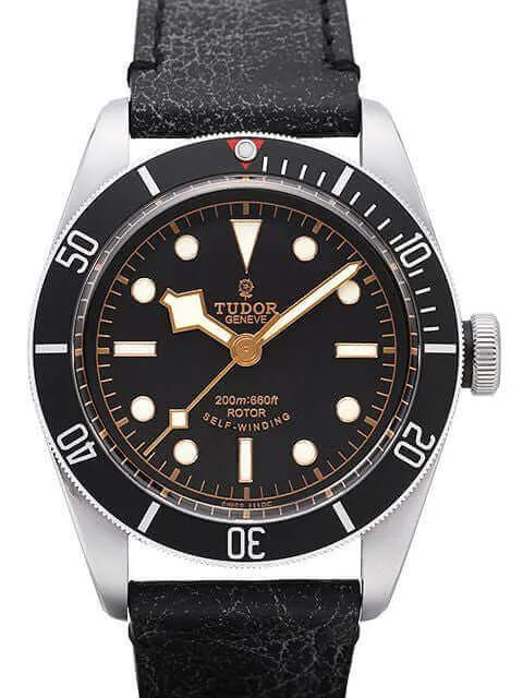 Tudor Heritage Black Bay Automatik Black 79220N Leder