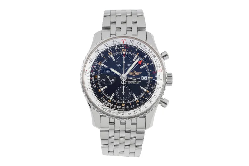 Breitling Navitimer chronograph steel automatic men's watch A24322 [2505378]