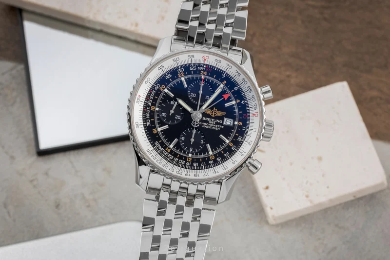 Breitling Navitimer chronograph steel automatic men's watch A24322 [2505378]