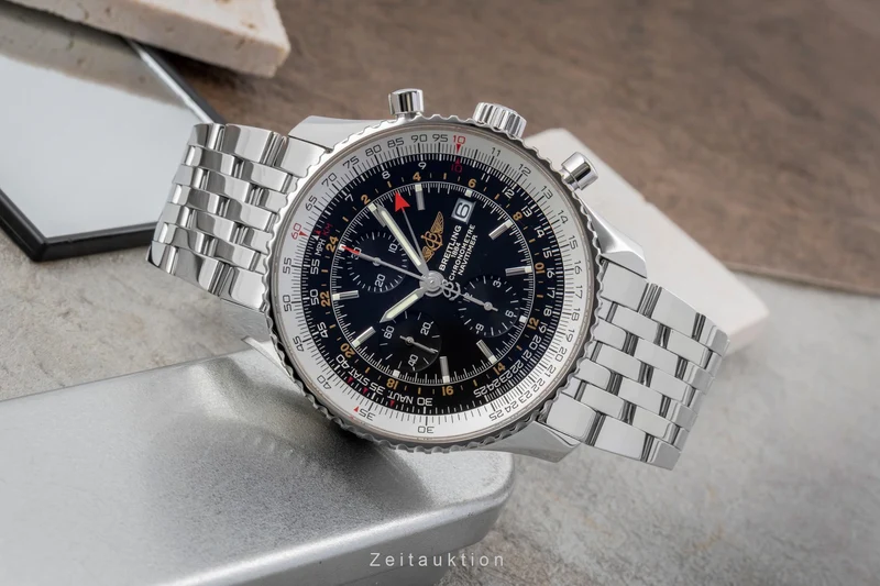 Breitling Navitimer chronograph steel automatic men's watch A24322 [2505378]