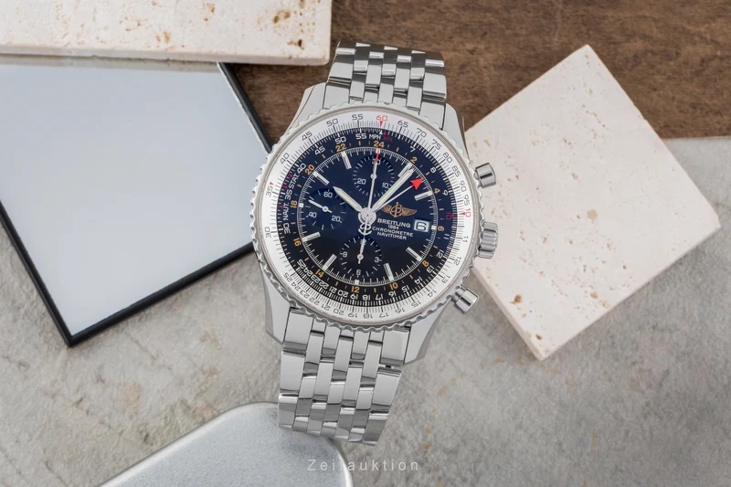 Breitling Navitimer chronograph steel automatic men's watch A24322 [2505378]