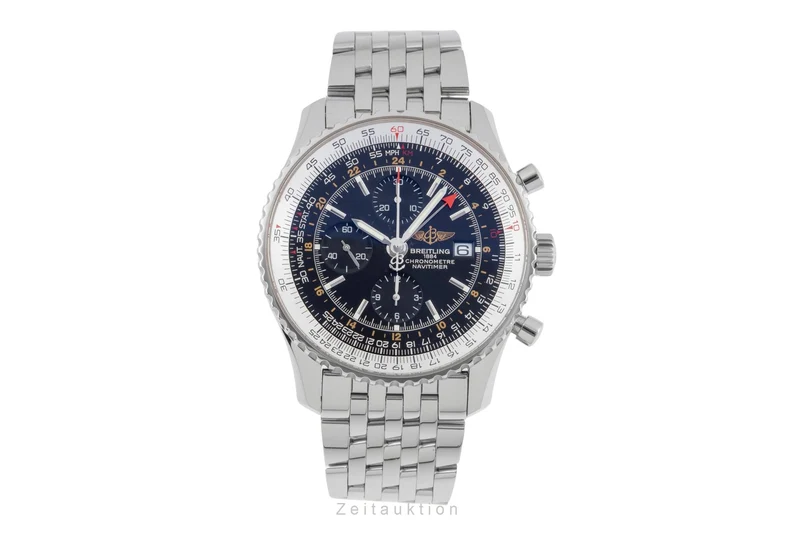 Breitling Navitimer chronograph steel automatic men's watch A24322 [2505378]
