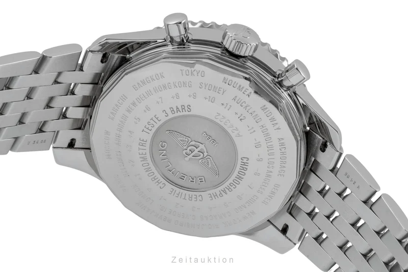 Breitling Navitimer chronograph steel automatic men's watch A24322 [2505378]