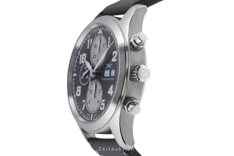 IWC Fliegerchronograph chronograph steel automatic men's watch IW371709 LP: 7800EUR Limited [2506081]