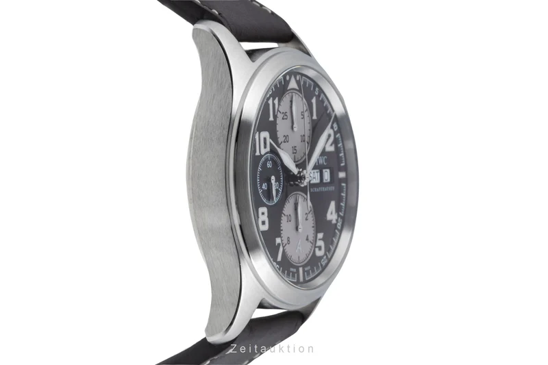 IWC Fliegerchronograph chronograph steel automatic men's watch IW371709 LP: 7800EUR Limited [2506081]