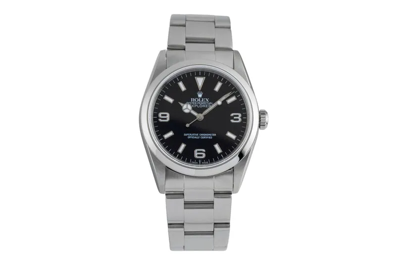 Rolex Explorer steel automatic men's watch 14270 [2506604]