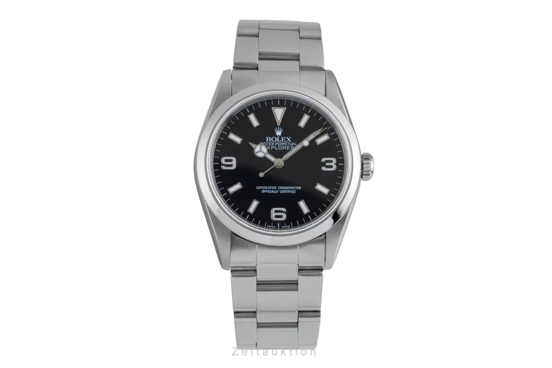 Rolex Explorer steel automatic men's watch 14270 [2506604]