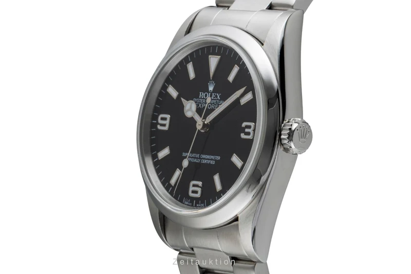 Rolex Explorer steel automatic men's watch 14270 [2506604]