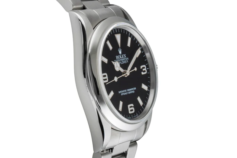 Rolex Explorer steel automatic men's watch 14270 [2506604]