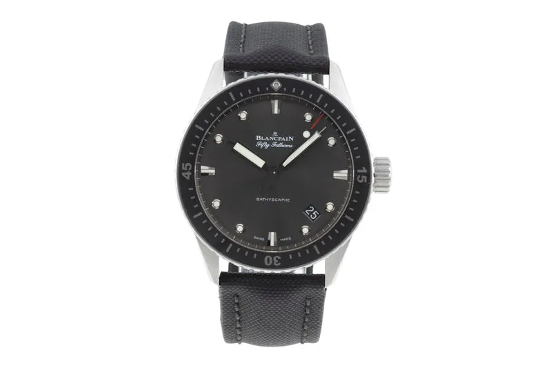 Blancpain Fifty Fathoms steel automatic men's watch 5000 1110 B52A LP: 12050EUR [2506660]