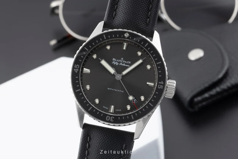 Blancpain Fifty Fathoms steel automatic men's watch 5000 1110 B52A LP: 12050EUR [2506660]