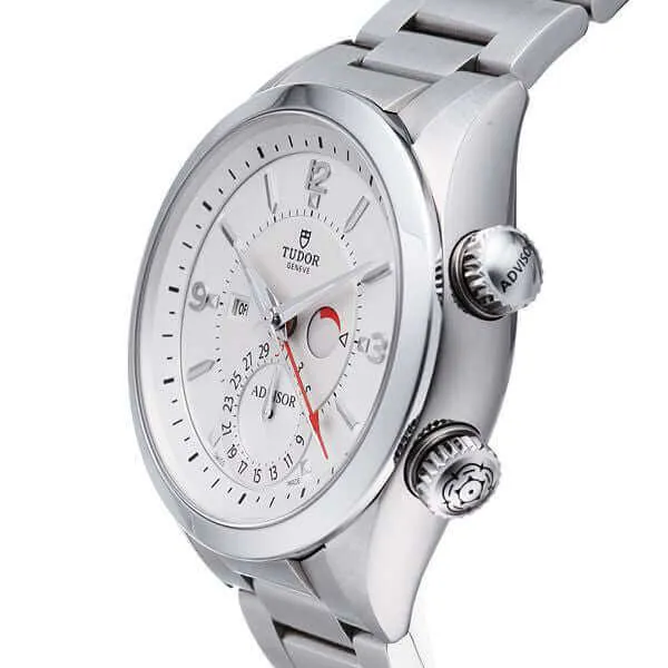 Tudor Heritage Advisor Edelstahlband 79620T