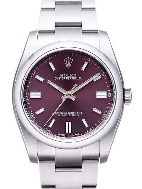 Rolex Oyster Perpetual 36 116000 Red Grape