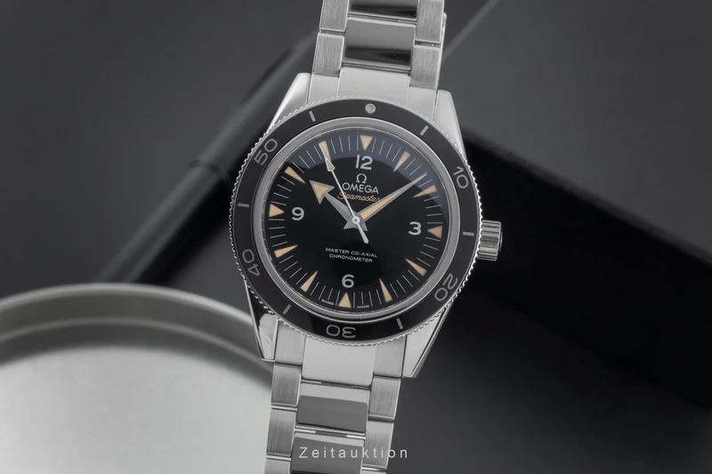 Omega Seamaster steel automatic men's watch 233.30.41.21.01.001 LP: 7700EUR [2506334]