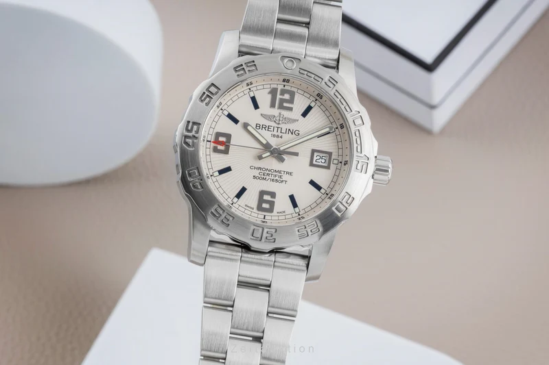 Breitling Colt steel quartz men's watch A7438710/G743 [2506239]