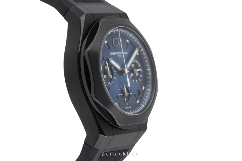 Girard Perregaux Laureato chronograph titanium automatic men's watch 81060-21-491-FH6A LP: 17100EUR [2506777]