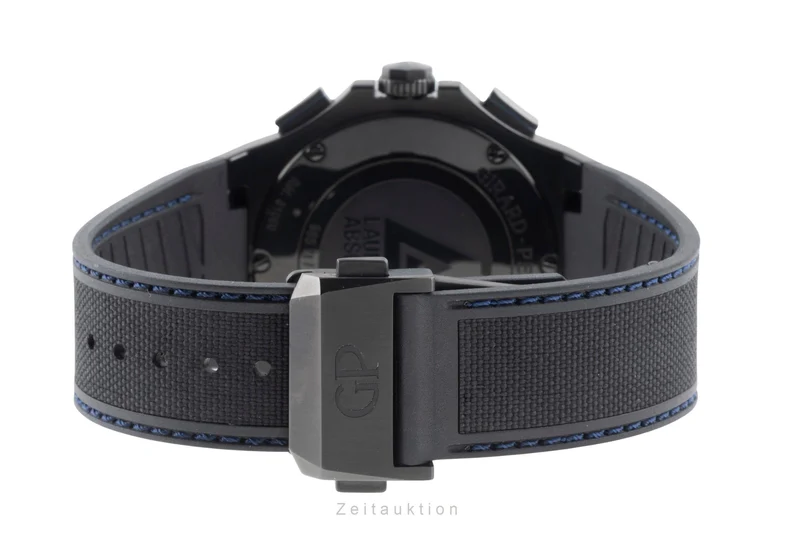 Girard Perregaux Laureato chronograph titanium automatic men's watch 81060-21-491-FH6A LP: 17100EUR [2506777]