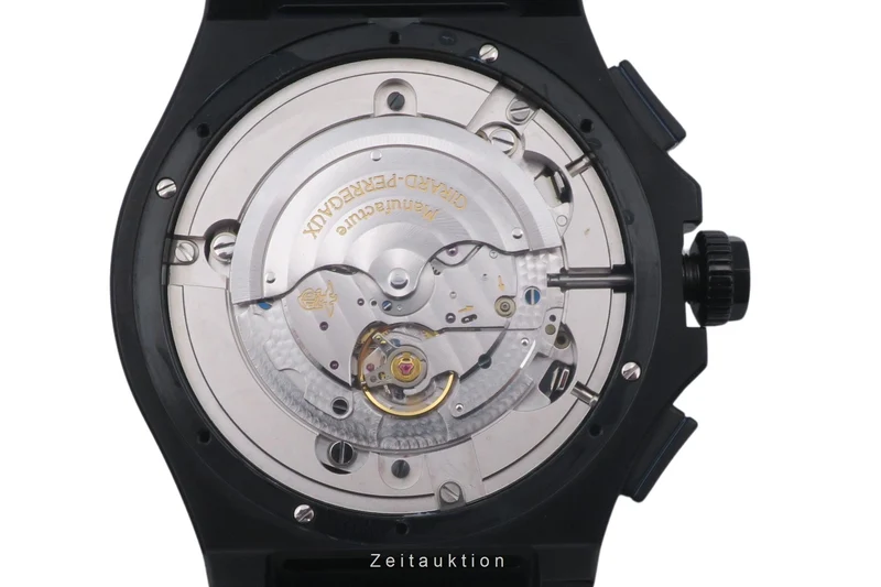 Girard Perregaux Laureato chronograph titanium automatic men's watch 81060-21-491-FH6A LP: 17100EUR [2506777]