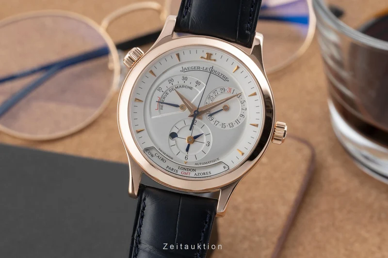 Jaeger LeCoultre Master Control 18 ct red gold automatic men's watch Q1422420, 142.2.92 [2505419]