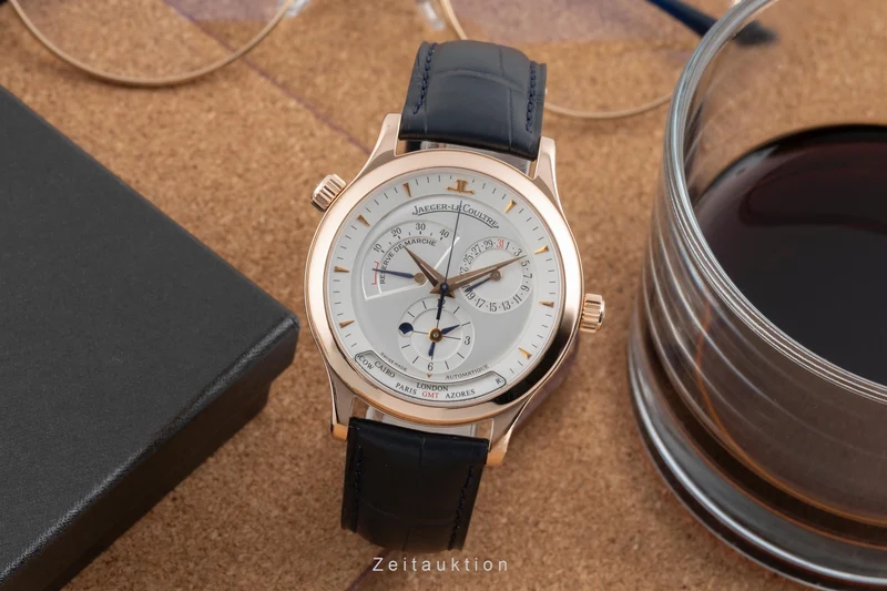 Jaeger LeCoultre Master Control 18 ct red gold automatic men's watch Q1422420, 142.2.92 [2505419]