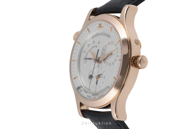 Jaeger LeCoultre Master Control 18 ct red gold automatic men's watch Q1422420, 142.2.92 [2505419]