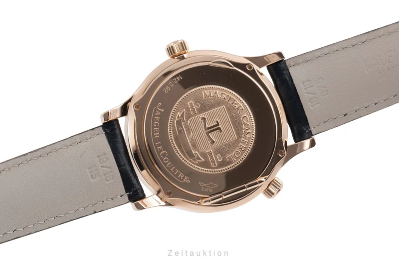 Jaeger LeCoultre Master Control 18 ct red gold automatic men's watch Q1422420, 142.2.92 [2505419]